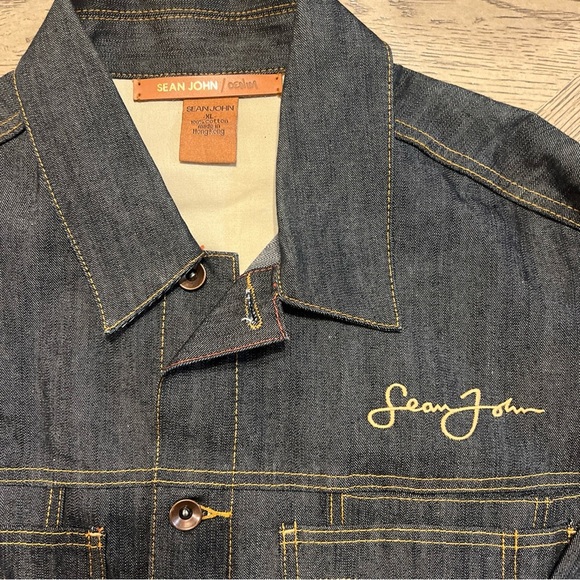 Vintage Sean John Jean Denim Jacket Size XL - Picture 4 of 4